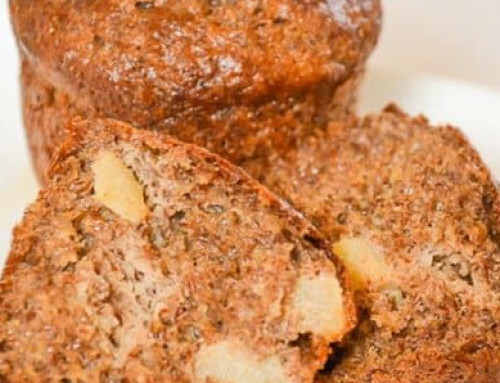 Grain-Free Apple Flax muffins